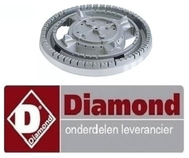 330105065 -Branderkop 3,6kW voor branderdeksel ø 61/131mm voor DIAMOND C5FV6-BP