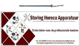 446417612 - Verwarmingspatroon 400W 230V L 283mm ø 12,2mm