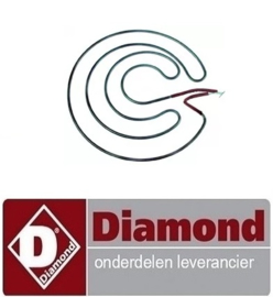 61291711081 - VERWARMINGS ELEMENT 1600W VOOR DP-35 DIAMOND