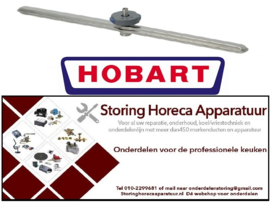 177730607 -  Naspoelarm boven of onder L 517mm inbouw ø 11mm sproeiers 9 voor vaatwasser HOBART AMX-10A