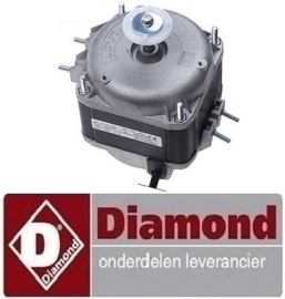 226601529 - Ventilatormotor 25 Watt - 230 Volt voor condensor vrieser DIAMOND AN120