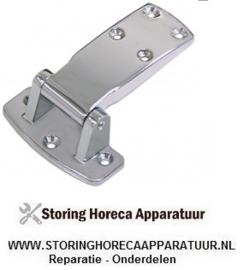 015690288 - Scharnier type 4480 overslag 28mm totale hoogte 38mm totale lengte 111mm B 80mm