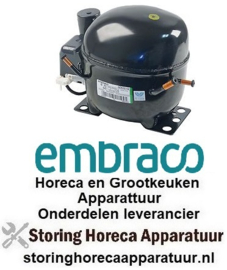 196605208 - Compressor koelmiddel R134a type NEK6210Z - 220-240V 50Hz HBP 11kg 1/3HP EMBRACO