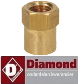 701.RTCU7.00391 - Moer voor thermokoppel gasfornuis DIAMOND C6GA11-SP