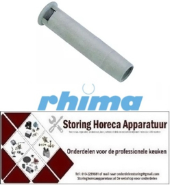 525517179 - Overlooppijp L 132mm ø 28mm voor vaatwasser RHIMA