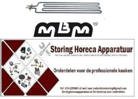 154418493 - Verwarmingselement voor oven 2500 Watt MBM