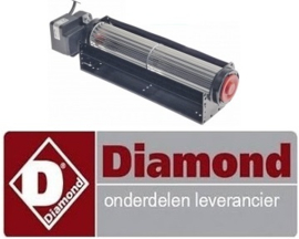 68440701051 - Dwarsstroomventilator LINKS voor koelwerkbank DIAMOND DT178/R2