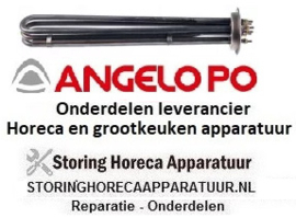 594415182 - Verwarmingselement 6000W 230V inbouw ø 57,5mm VC 3 L 343mm B 37mm H 50mm aantal thermostaathulzen 1 ANGELO-PO