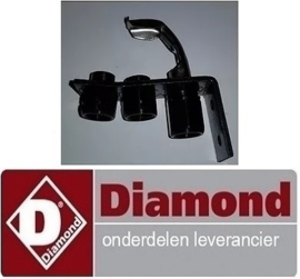 92110164289 - Waakvlambrander compleet voor Gasfornuis DIAMOND C4GF7-SP