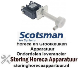 195501471 - Pomp voor ijsmachine type MH50F 60W 220-240V 50Hz uitgang ø 18,5mm L 136mm rotatierichting links SCOTSMAN