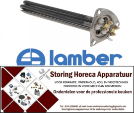564416229 - Verwarmingselement vaatwasser 2400 Watt - 230 Volt LAMBER