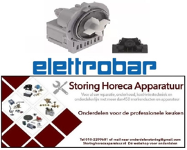 890500209 -Afvoerpomp type 50Hz 40W 230V met houder ELETTROBAR