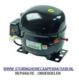 256NEU2140GK - Compressor koelmiddel R404A type 220-240V 50Hz LBP 10,6kg 1/2HP cilinderinhoud 8,77cm³ CSIR - DIAMOND AR5-TN/PM