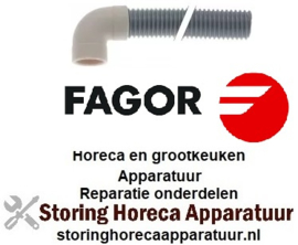 429505402 - Afvoerslang L 2000 mm haaks voor vaatwasser FAGOR