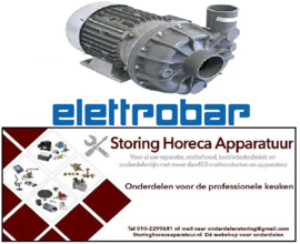 453500119 -Pomp ingang ø 63mm uitgang ø 53mm type 1241.4701 230V 50Hz fasen 1 1,1kW 1,5PS L 330mm Elettrobar
