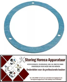 271105187 - Pakking branderdichting D1 ø 145mm - D2 ø 120mm materiaaldikte 1,6mm