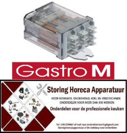 213380808 - Vermogensrelais 230 VAC 16A voor glazenspoelmachine GASTRO M