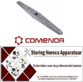324518130 - Wasarm L 535mm inbouwpositie boven/onder sproeiers 10 inbouw ø 20/58mm compleet COMENDA