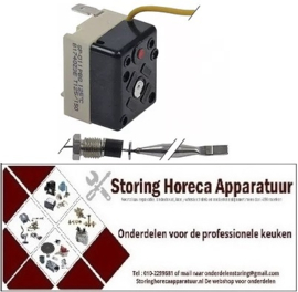 45112023830 - Maximaalthermostaat uitschakeltemp. 125°C 1-polig voor vaatwasser HWG500B