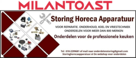 689007833 - Controlelamp 230V voor Milan Toast Tostiapparaat  prijs per stuk