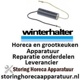 122365164 -Ontstoringsfilter 250V geleider 1 met PE aansluiting kabel 100mm L 42mm ø 14mm  Winterhalter