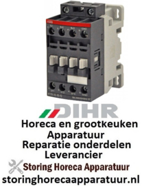 VE703381547 - Magneetschakelaar * relais AC1 25A 100-250VAC (AC3/400V) 9A/4kW hoofdcontact 3NO hulpcontact 1NO voor vaatwasser DIHR