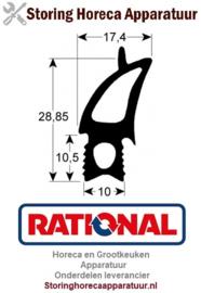 519902219 - Deurrubber  B 465mm L 520mm buitenmaat voor oven RATIONAL