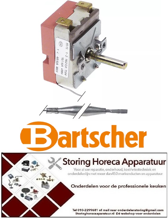 THERMOSTAAT BARTSCHER HORECA EN GROOTKEUKEN APPARATUUR  REPARATIE, ONDERDELEN
