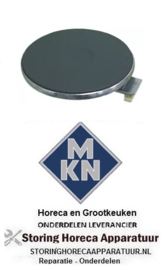 970490018 - Kookplaat Rond ø 220mm 2000W 230V voor MKN