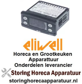 136379836 - Thermostaat elektronische regelaar ELIWELL type IDPlus 974 model IDP2EDB300000 inbouwmaat 71x29mm 12V