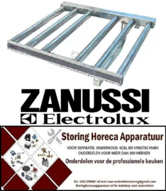 251105648 - Staafbrander 6-rijen L 595mm B 630mm H 45mm kantel braadpan Electrolux, Zanussi