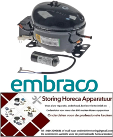 EMBRACO COMPRESSOR, AGGREGAAT EN KOELTECHNISCHE ONDERDELEN