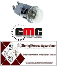 163359934 - Ovenlamp inbouw ø 35,5mm 230V temp 300°C GMG