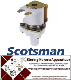 923370540 - Magneetventiel haaks 240V kunststof 50/60Hz ingang 9/16" UNF uitgang 9/16" UNF SCOTSMAN