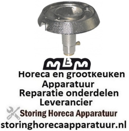 971104074 - Branderkop ø 150mm voor branderdeksel ø 125mm voor gasfornuis MBM