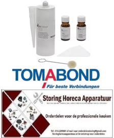 767890242 - Hoge temperaturen silicone TOMABOND TB77S t.max. 300°C lijm, primer, aanbrenger, vuller