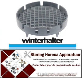165502160 - Zeef AD ø 137mm H 49mm voor afvoereenheid vaatwasser WINTERHALTER GS302 - GS310 - GS315