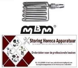 VE824418544 - Verwarmingselement 9000W voor friteuse MBM
