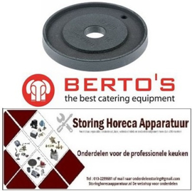 511103171 - Branderkop D 6kW voor branderdeksel ø 121mm voor gasfornuis BERTOS