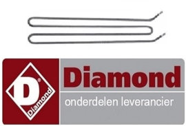 926.665.002.00 - Verwarmingselement 1800 Watt Elektrische bakplaat DIAMOND E65/PL4T