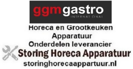 217791604526 - Buitenglas (kit) voor hete lucht oven GOURMET 511 plus GGM Gastro-logo