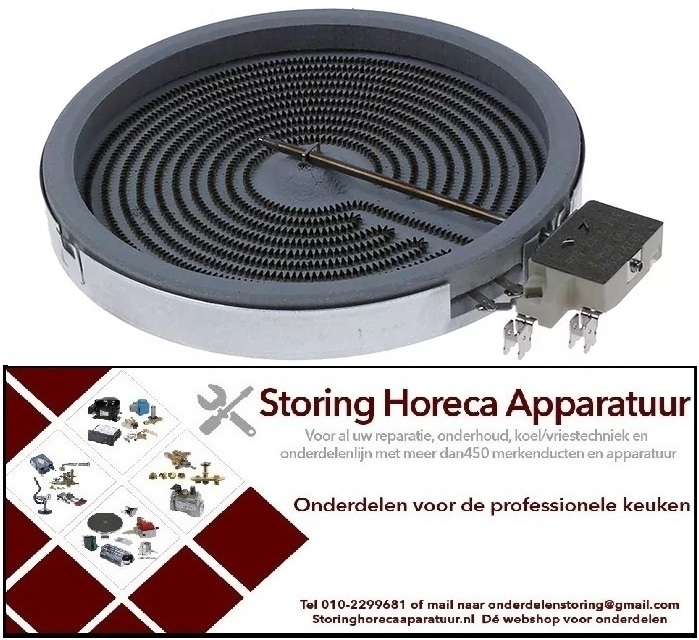 474490181 - Stralingselement rond ø 200mm 1800W 400V VC 1