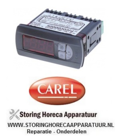 145379629 - Elektronische regelaar CAREL inbouwmaat 71x29mm 230V spanning AC NTC DEF relais 5A