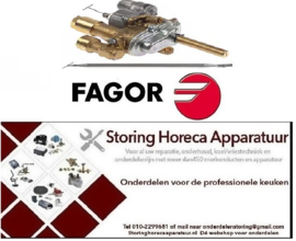 131109112 -Gasthermostaat COPRECI type MTZ22300 30-90°C gasingang pijpflens ø21mm bypass sproeier ø 0,5mm FAGOR