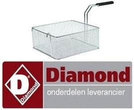 428A770000150 - Friteusekorf L1 295mm B1 260mm H1 120mm voor friteuse DIAMOND