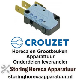 423345042 - Microschakelaar met drukstift pen bediend 250V 16A 1CO - CROUZET