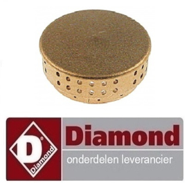 5440C0129 - Branderdeksel 6kW DIAMOND GASFORNUIS G22/2B4T-N