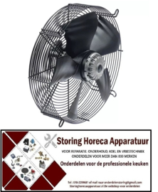 602602172 - Ventilator type ventilatorblad ø 400mm 230V 50/60Hz U/min zuigend H 155mm