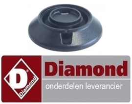 136RTCU700749 - Branderkop voor branderdeksel ø 115mm 6kW voor gasfornuis DIAMOND