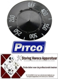 VE803-R-Z34620-75 - Knop thermostaat instelbereik 100-200°C PITCO